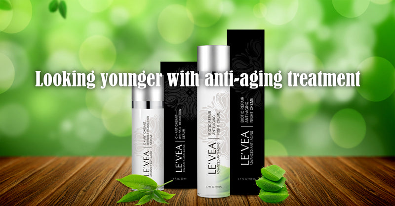 Looking younger with anti-aging treatment